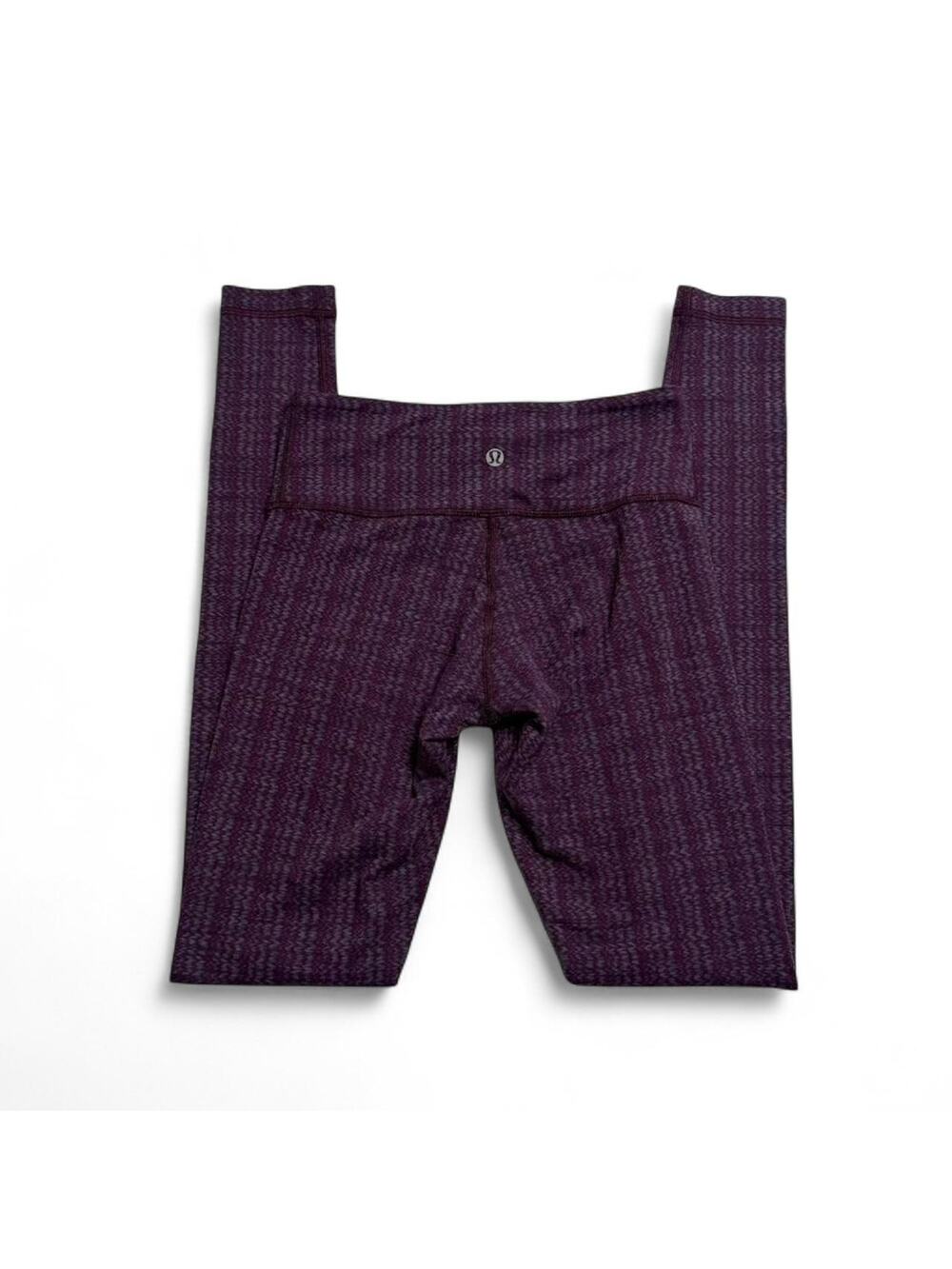 Lululemon Wunder Under Pant Ziggy Wee August Glo / Raspberry Glo Light Size 4